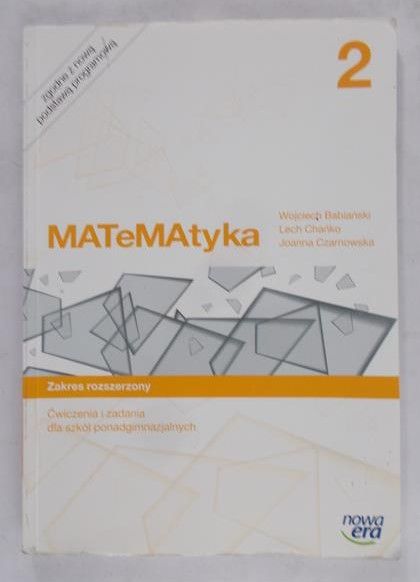 Janocha Grzegorz - Matematyka 2 Podręcznik Zakres rozszerzony