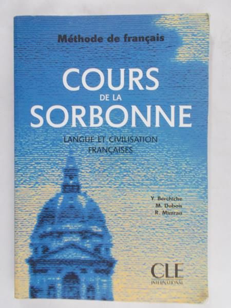 Berchiche Yasmina - Cours de la sorbonne