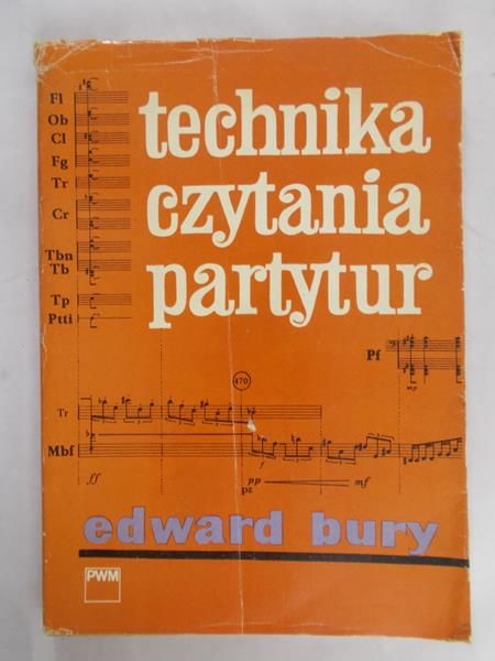 Bury Edward - Technika czytania partytur