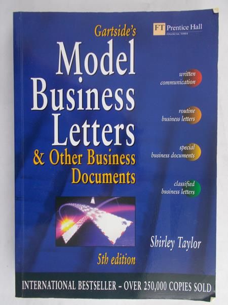 Taylor Shirley - Model Business Letter