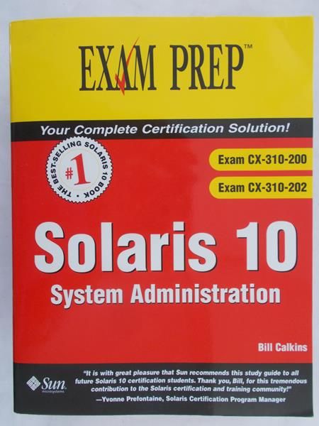 Calkins Bill - Solaris 10. System Administration