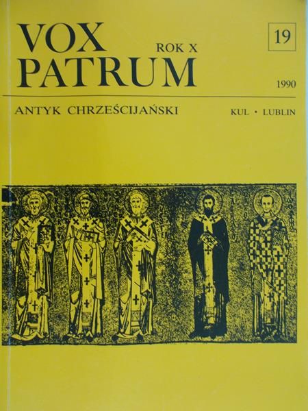 Longosz Stanisław (red.) - Vox Patrum. Antyk chrześcijański 19