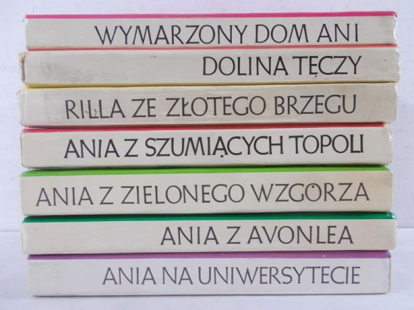 Montgomery Lucy Maud - Ania z Zielonego Wzgórza, 7 książek