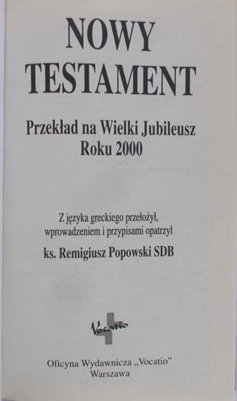Zagórska Małgorzata (red.) - Nowy Testament