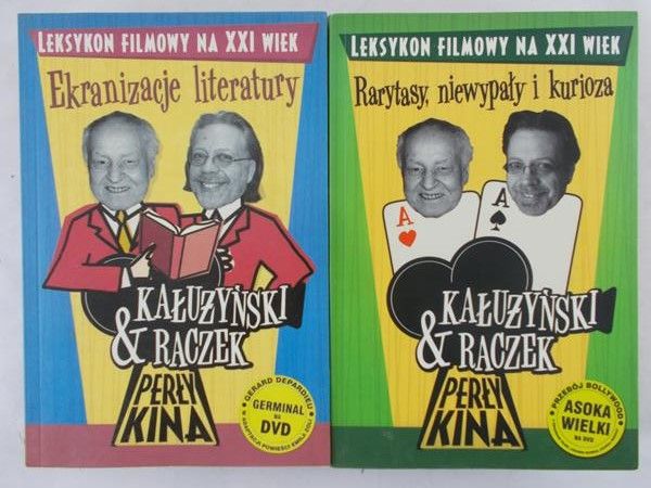 Kałużyński - Perły kina – Leksykon filmowy na XXI wiek, zestaw 2 książek