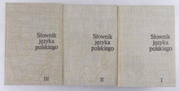 Szymczak Mieczysław (red.) - Słownik języka polskiego, Tom I-III