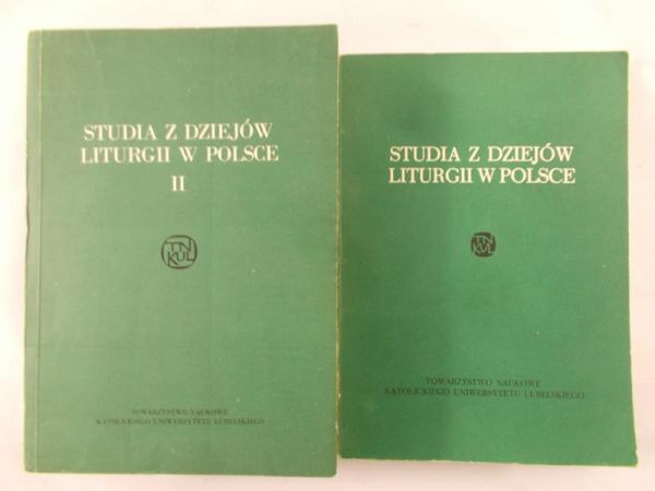 Rechowicz M. (red.) - Studia z dziejów liturgii w Polsce, Tom I-II