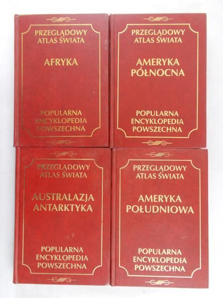 Mydel Rajmund (red.) - Przeglądowy atlas świata. Zestaw 4 książek