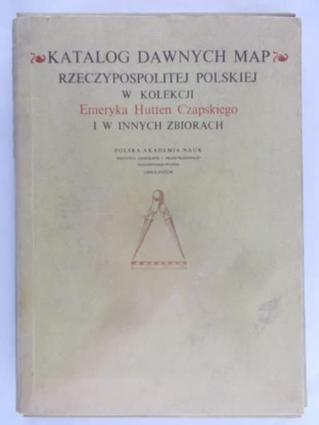 Czapski Emeryk - Katalog Dawnych Map Rzeczpospolitej Polskiej