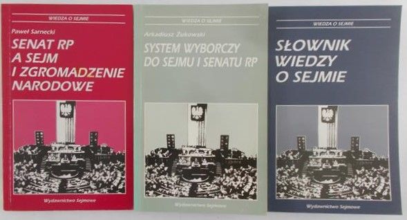 Wiedza o Sejmie, 3 tomy
