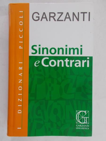Sinonimi e Contrari