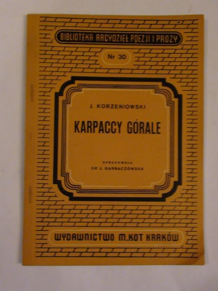 Korzeniowski Józef - Karpaccy górale, 1950 r.