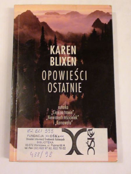 Opowieści ostanie