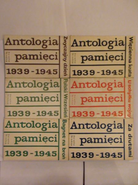 Jakubowski Jan,  - Antologia pamięci 1939-1945 VI Tomów