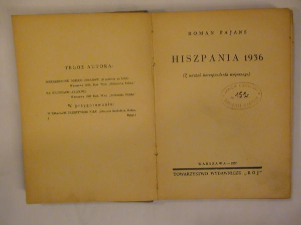 Hiszpania 1936