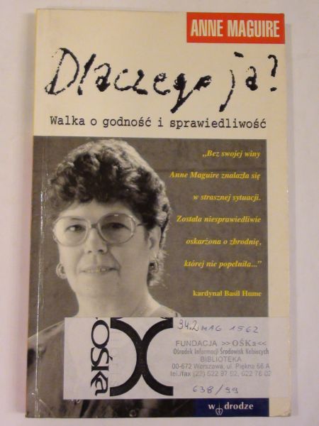 Maguire Anne - Dlaczego ja?