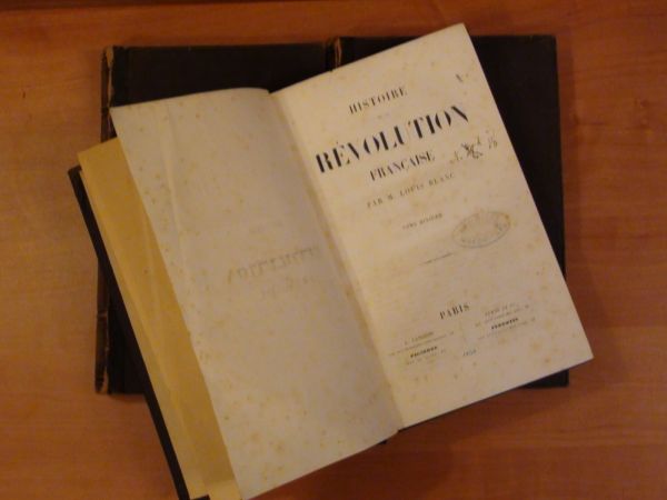 Louis Blanc - Histoire Revolution Francaise 1857 r.