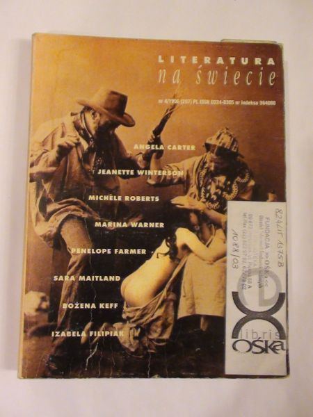 Jacek St. Buras  nr 4/1996 (297) Literatura Na Świecie