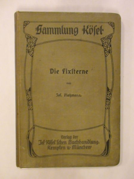 Platzman Joseph - Fixsterne wyd. 1906 r.