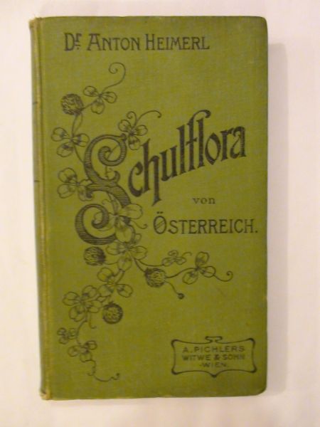 Schulflora von Osterreich wyd. 1912 r.