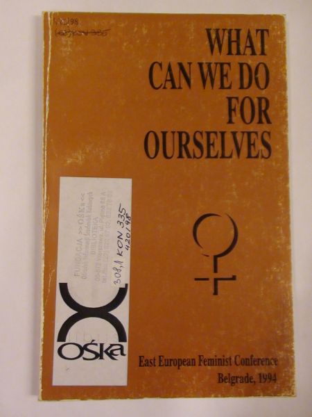 Marina Blagojević - What Can we do for ourselves