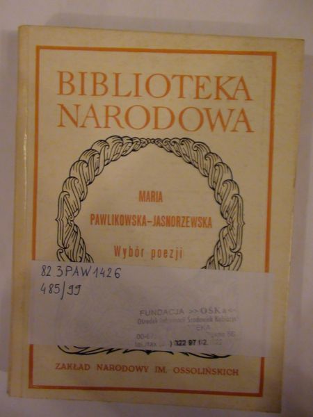 Pawlikowska-Jasnorzewska Maria - Wybór poezji