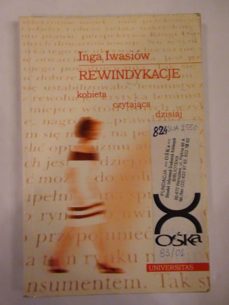 Rewindykacje. Kobieta czytająca dzisiaj
