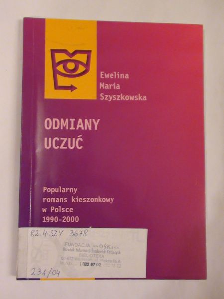 Szyszkowska Ewelina M. - Odmiany uczuć