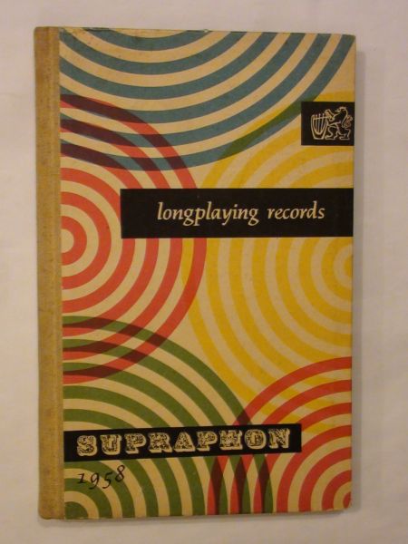 Supraphon longplaying records catologue 1958