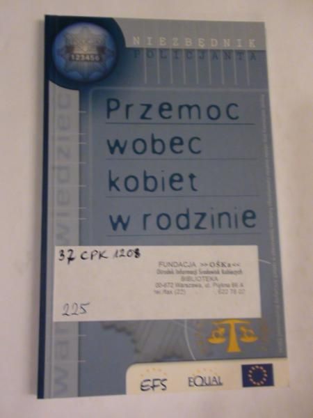 Przemoc wobec kobiet w rodzinie