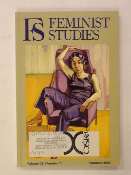 Moses Claire G. - Feminist studies