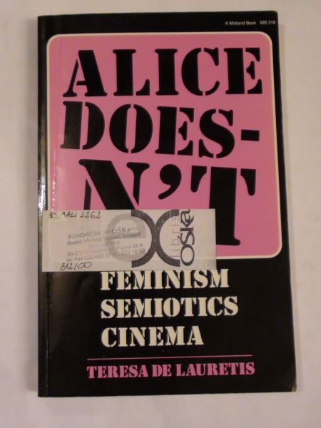 de Lauretis Teresa - Alice doesn't