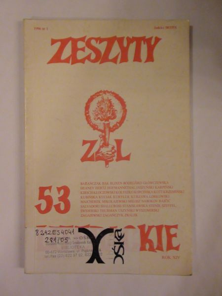 Zeszyty Literackie  nr 53