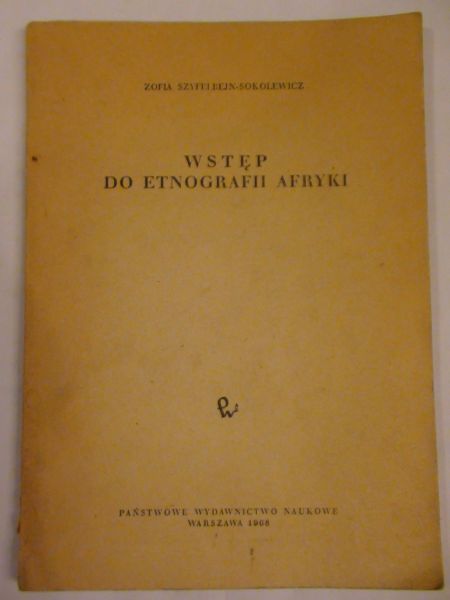Wstęp do etnografii Afryki