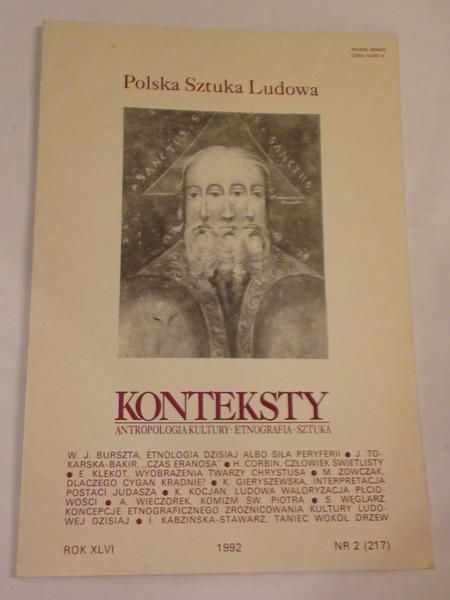 Benedyktowicz Zbigniew,    - Konteksty