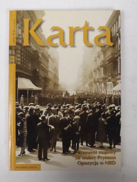 Karta: Przewrót majowy: SB wobec Prymasa: Opozycja w NRD, 48/2006
