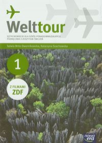 Welttour 1 : Język niemiecki : Podręcznik z zeszytem ćwiczeń + 2CD