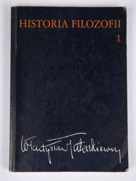 Historia filozofii, tom I