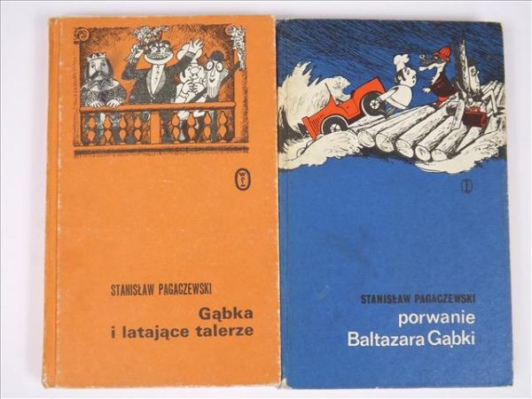Pagaczewski S. -  Gąbka i latające talerze / Porwanie Baltazara Gąbki, 2 książki