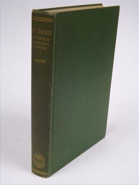 St. Denis : A French-Canadian Parish, 1939 r.