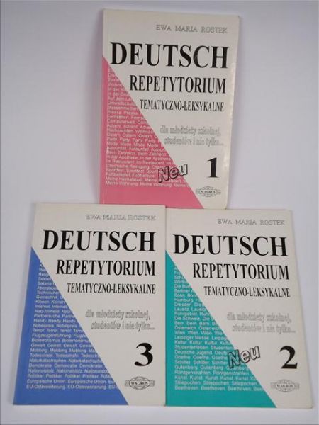 Deutsch Repetytorium tematyczno-leksykalne, t.I-III