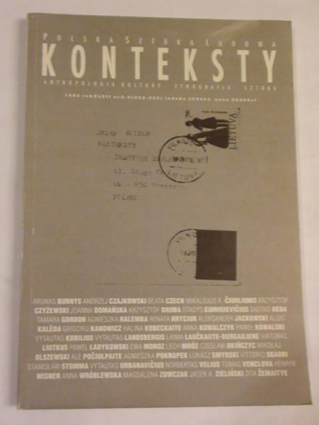 Benedyktowicz Zbigniew,    - Konteksty