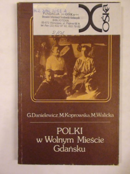 Danielewicz G., Koprowska M. - Polki w Wolnym Mieście Gdańsk