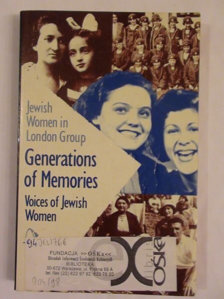 Generations of memories voices of Jewish women