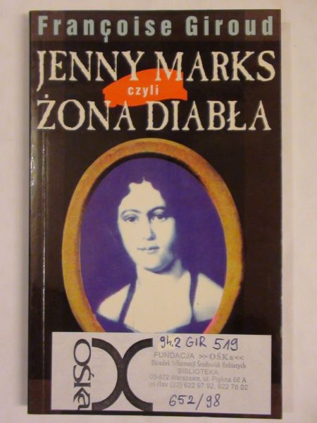 Giroud Francoise - Jenny Marks czyli żona diabła
