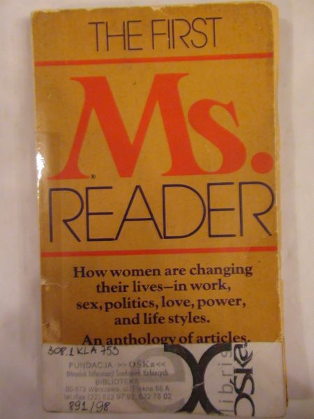 Klagsbrun Francine (red.) - The First Ms. Reader