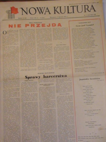 Nowa Kultura - Rocznik 1957