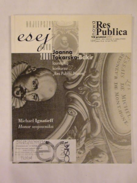 Król Marcin (red.) - Res Publica Nowa nr 12 grudzień 2001