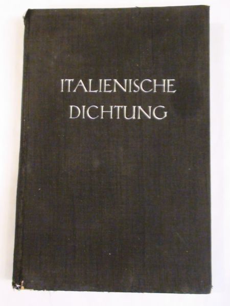 Italienische Dichtung, 1942