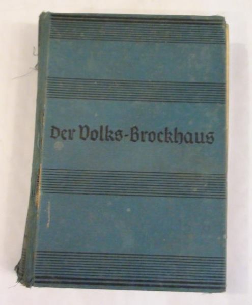 Encyklopedia der Volks - Brockhaus (A - Z), 1941